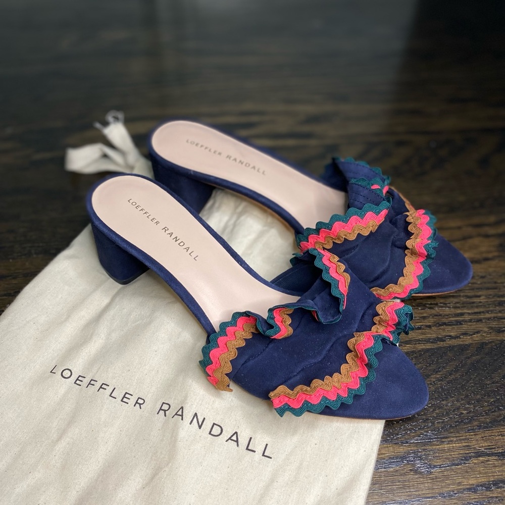 Loeffler Randall Vera Heel Slide Sandals